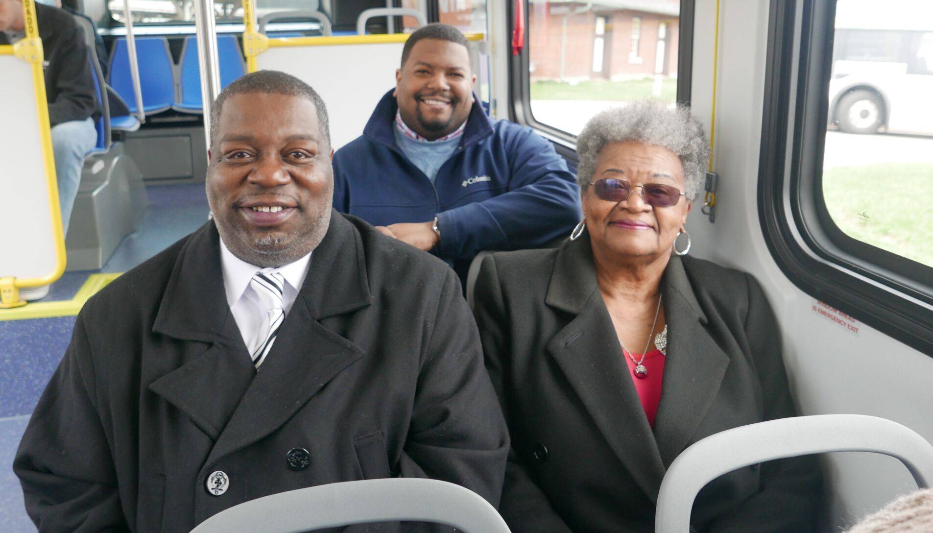Aldermen Maurice Horton, John Tate II, and Mollie Jones